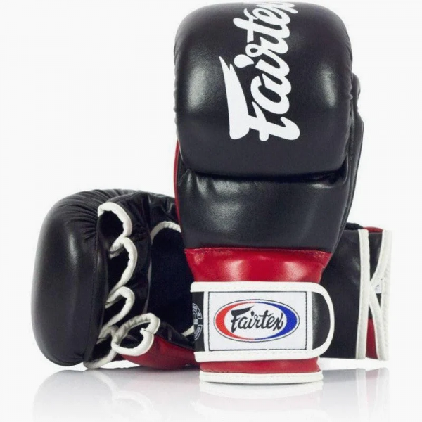 Fairtex MMA Sparringhandschuhe FGV18 schwarz/rot
